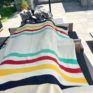 Hudson Bay vintage blanket